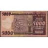 Madagascar - Pick 66 - 5'000 francs - 1'000 ariary - Série A/4 - 1974 - Etat : TB-