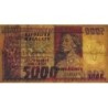 Madagascar - Pick 66 - 5'000 francs - 1'000 ariary - Série A/4 - 1974 - Etat : TB-