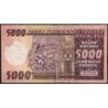 Madagascar - Pick 66 - 5'000 francs - 1'000 ariary - Série A/9 - 1974 - Etat : TB+