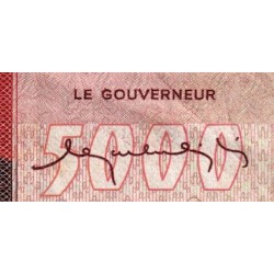 Madagascar - Pick 66 - 5'000 francs - 1'000 ariary - Série A/9 - 1974 - Etat : TB+