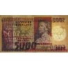 Madagascar - Pick 66 - 5'000 francs - 1'000 ariary - Série A/9 - 1974 - Etat : TB+