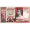 Madagascar - Pick 66 - 5'000 francs - 1'000 ariary - Série A/9 - 1974 - Etat : TTB
