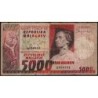 Madagascar - Pick 66 - 5'000 francs - 1'000 ariary - Série A/26 - 1974 - Etat : B