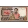 Madagascar - Pick 67a - 500 francs - 100 ariary - Série A/7 - 1983 - Etat : TTB+