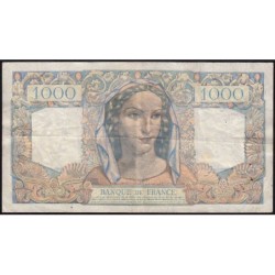 F 41-06 - 12/07/1945 - 1000 francs - Minerve et Hercule - Série W.80 (remplacement) - Etat : TTB