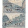 F 41-06 - 12/07/1945 - 1000 francs - Minerve et Hercule - Série W.86 (remplacement) - Etat : TB