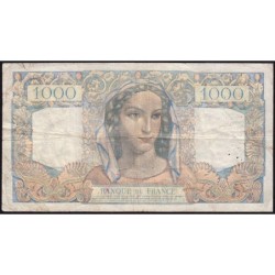 F 41-06 - 12/07/1945 - 1000 francs - Minerve et Hercule - Série Y.90 - Etat : TB