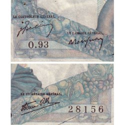 F 41-06 - 12/07/1945 - 1000 francs - Minerve et Hercule - Série O.93 - Etat : B+