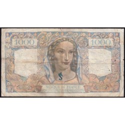 F 41-08 - 22/11/1945 - 1000 francs - Minerve et Hercule - Série O.130 - Etat : B