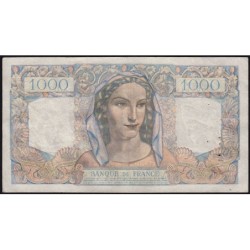 F 41-08 - 22/11/1945 - 1000 francs - Minerve et Hercule - Série X.131 - Etat : TB+