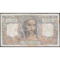 F 41-08 - 22/11/1945 - 1000 francs - Minerve et Hercule - Série E.142 - Etat : TB-