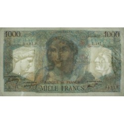 F 41-09 - 06/12/1945 - 1000 francs - Minerve et Hercule - Série U.147 - Etat : TTB-