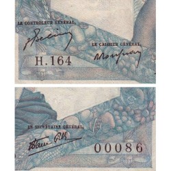 F 41-09 - 06/12/1945 - 1000 francs - Minerve et Hercule - Série H.164 - Etat : SUP+