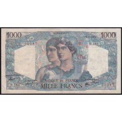F 41-09 - 06/12/1945 - 1000 francs - Minerve et Hercule - Série H.164 - Etat : SUP+