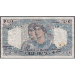 F 41-09 - 06/12/1945 - 1000 francs - Minerve et Hercule - Série T.164 - Etat : TB+