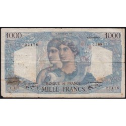 F 41-10 - 17/01/1946 - 1000 francs - Minerve et Hercule - Série C.169 - Etat : TB-