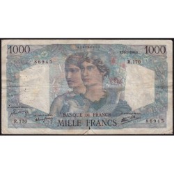 F 41-10 - 17/01/1946 - 1000 francs - Minerve et Hercule - Série R.170 - Etat : TB-