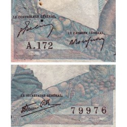 F 41-10 - 17/01/1946 - 1000 francs - Minerve et Hercule - Série A.172 - Etat : TB-