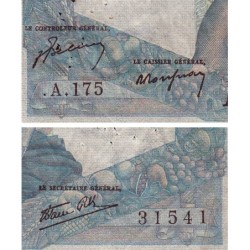F 41-10 - 17/01/1946 - 1000 francs - Minerve et Hercule - Série A.175 - Etat : AB