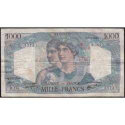 F 41-10 - 17/01/1946 - 1000 francs - Minerve et Hercule - Série R.184 - Etat : TB-