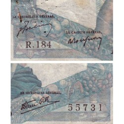 F 41-10 - 17/01/1946 - 1000 francs - Minerve et Hercule - Série R.184 - Etat : TB-