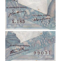 F 41-10 - 17/01/1946 - 1000 francs - Minerve et Hercule - Série X.185 - Etat : TTB+