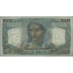 F 41-10 - 17/01/1946 - 1000 francs - Minerve et Hercule - Série C.186 - Etat : TTB