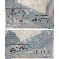F 41-10 - 17/01/1946 - 1000 francs - Minerve et Hercule - Série L.186 - Etat : B+