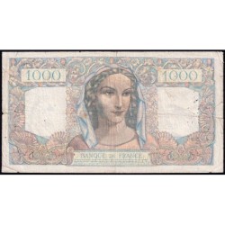 F 41-10 - 17/01/1946 - 1000 francs - Minerve et Hercule - Série E.190 - Etat : TB-