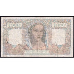 F 41-10 - 17/01/1946 - 1000 francs - Minerve et Hercule - Série O.190 - Etat : B