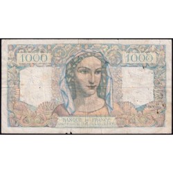 F 41-10 - 17/01/1946 - 1000 francs - Minerve et Hercule - Série B.191 - Etat : TB-
