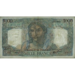 F 41-11 - 21/02/1946 - 1000 francs - Minerve et Hercule - Série L.193 - Etat : TTB