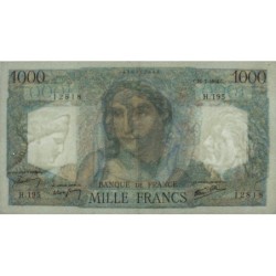 F 41-11 - 21/02/1946 - 1000 francs - Minerve et Hercule - Série H.195 - Etat : TTB+