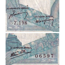 F 41-11 - 21/02/1946 - 1000 francs - Minerve et Hercule - Série Z.198 - Etat : TB-