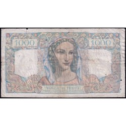 F 41-11 - 21/02/1946 - 1000 francs - Minerve et Hercule - Série N.199 - Etat : B+