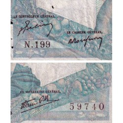 F 41-11 - 21/02/1946 - 1000 francs - Minerve et Hercule - Série N.199 - Etat : B+