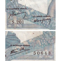 F 41-11 - 21/02/1946 - 1000 francs - Minerve et Hercule - Série S.201 - Etat : TB-