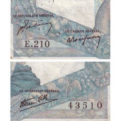 F 41-11 - 21/02/1946 - 1000 francs - Minerve et Hercule - Série E.210 - Etat : TB
