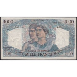 F 41-11 - 21/02/1946 - 1000 francs - Minerve et Hercule - Série N.210 - Etat : TTB+