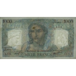 F 41-12 - 07/03/1946 - 1000 francs - Minerve et Hercule - Série R.218 - Etat : TTB