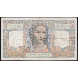 F 41-12 - 07/03/1946 - 1000 francs - Minerve et Hercule - Série W.221 (remplacement) - Etat : TTB