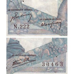 F 41-12 - 07/03/1946 - 1000 francs - Minerve et Hercule - Série N.222 - Etat : TTB