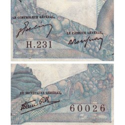 F 41-12 - 07/03/1946 - 1000 francs - Minerve et Hercule - Série H.231 - Etat : TTB+