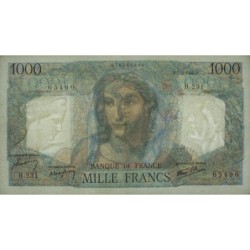 F 41-12 - 07/03/1946 - 1000 francs - Minerve et Hercule - Série H.231 - Etat : TTB+
