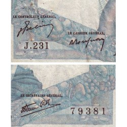 F 41-12 - 07/03/1946 - 1000 francs - Minerve et Hercule - Série J.231 - Etat : TB