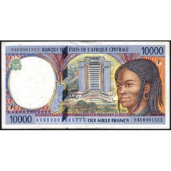 Centrafrique - Afr. Centrale - Pick 305Fa - 10'000 francs - 1994 - Etat : TTB+