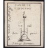 Bouches du Rhône - Avignon - Kolsky 13-29a - 1 sol - 12 deniers - Etat : SPL