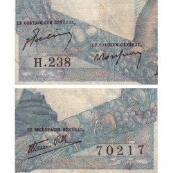 F 41-12 - 07/03/1946 - 1000 francs - Minerve et Hercule - Série H.238 - Etat : TB-