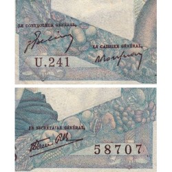 F 41-13 - 25/04/1946 - 1000 francs - Minerve et Hercule - Série U.241 - Etat : B