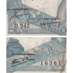 F 41-13 - 25/04/1946 - 1000 francs - Minerve et Hercule - Série D.242 - Etat : TB-